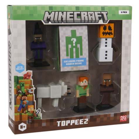 Minecraft 3D Toppeez 6-Pack - 5