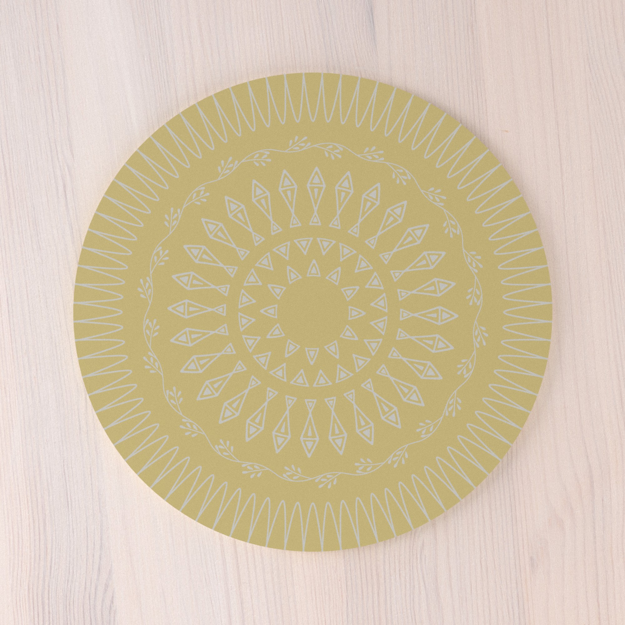 Trivet Langas Butter Yellow Linseed