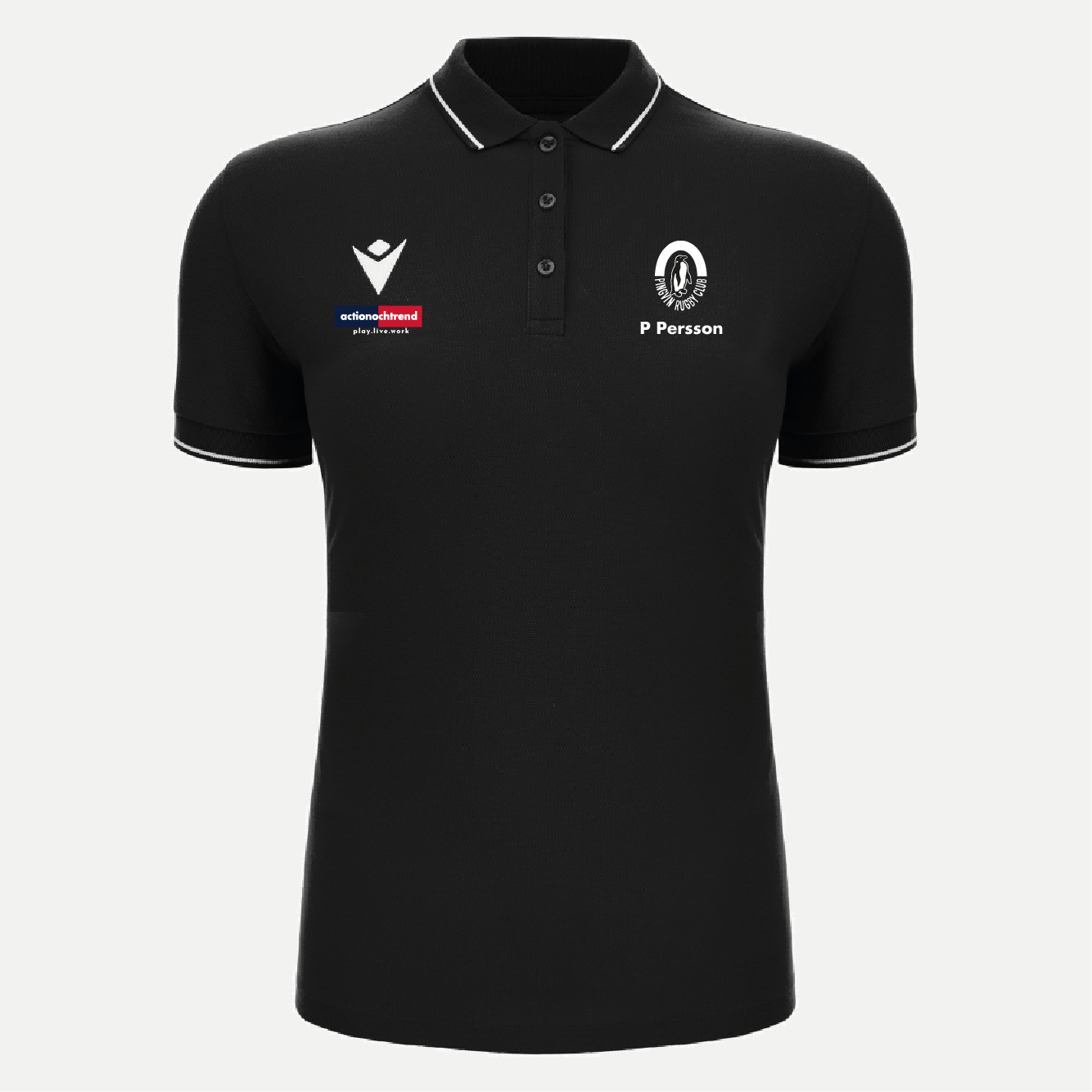 Macron Walts Eco Polo Brodyr Dam (Pingvin Rugby Club)