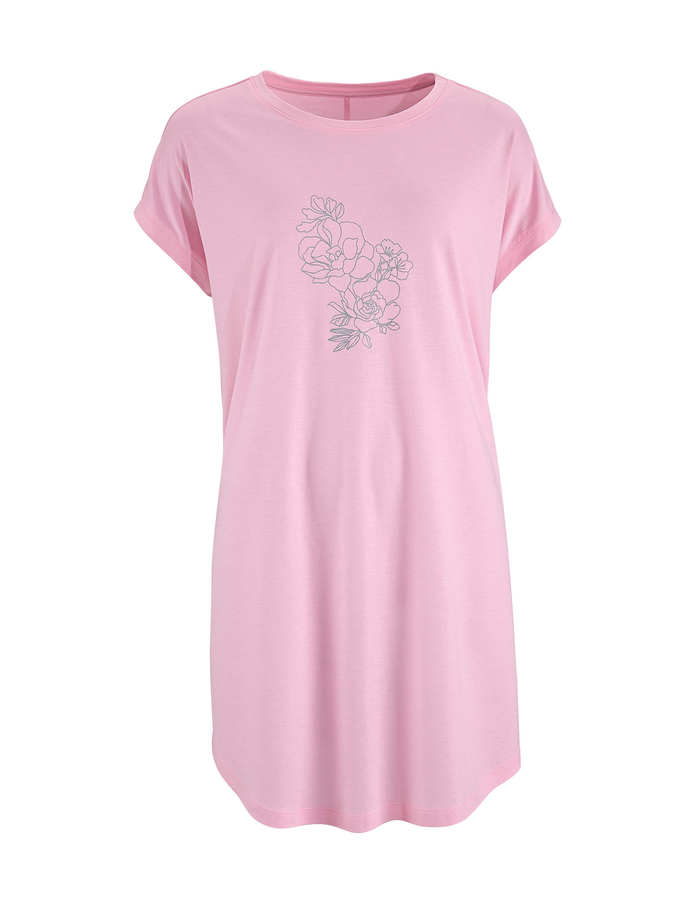 Rosa nattlinne i bambu, S/M eller L/XL