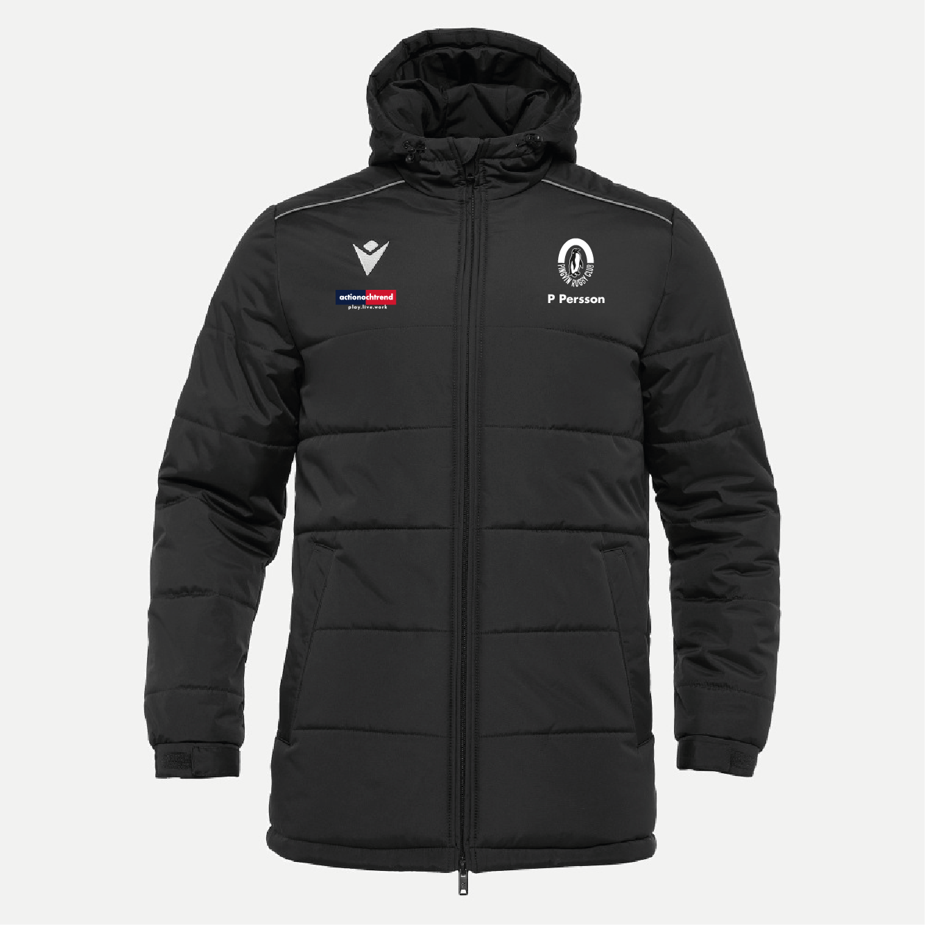 Macron Gyor Padded Jacket USX (Pingvin Rugby Club)