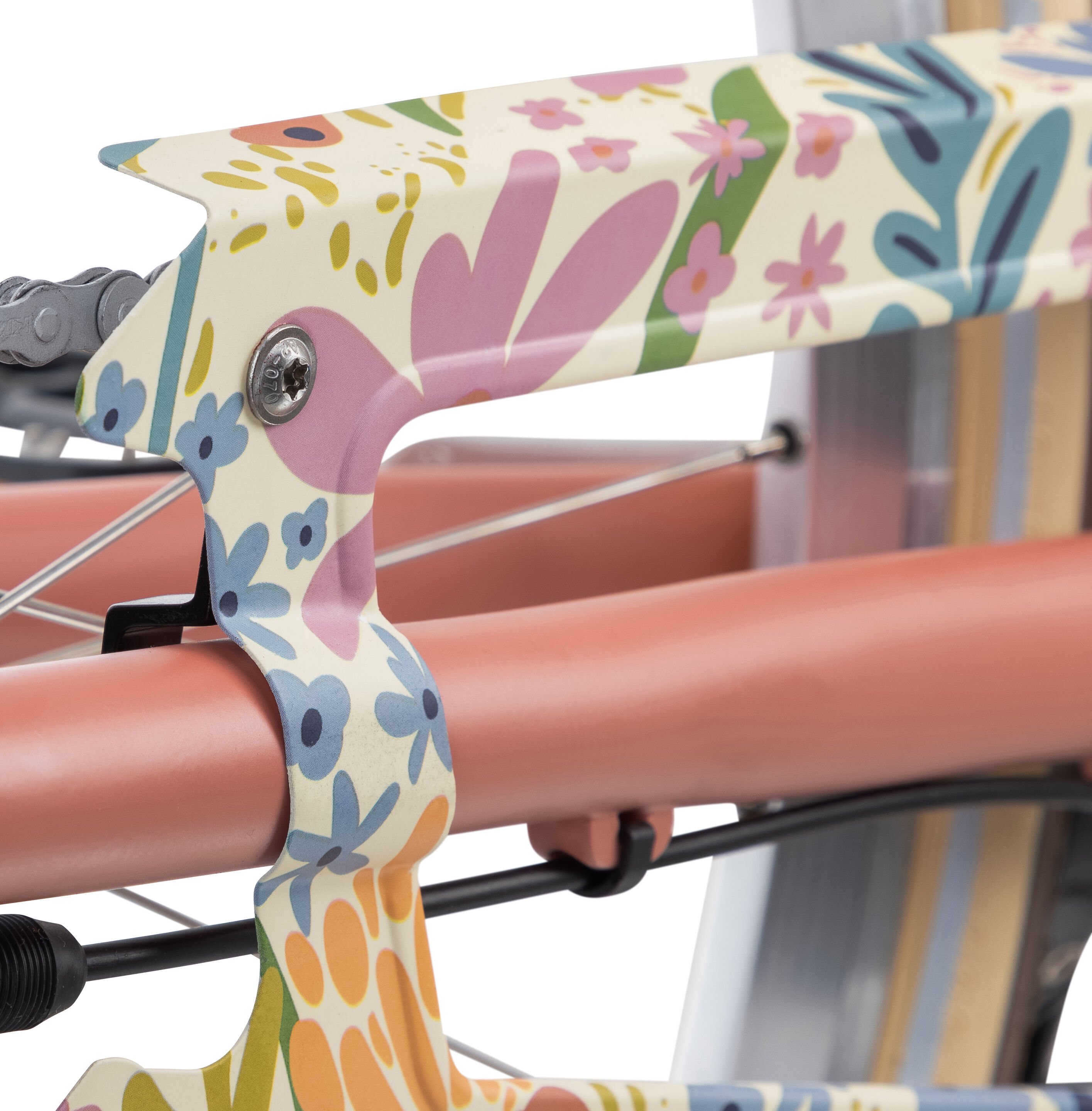 Cykel Monark Karin 7vxl - Urban Flower - 3