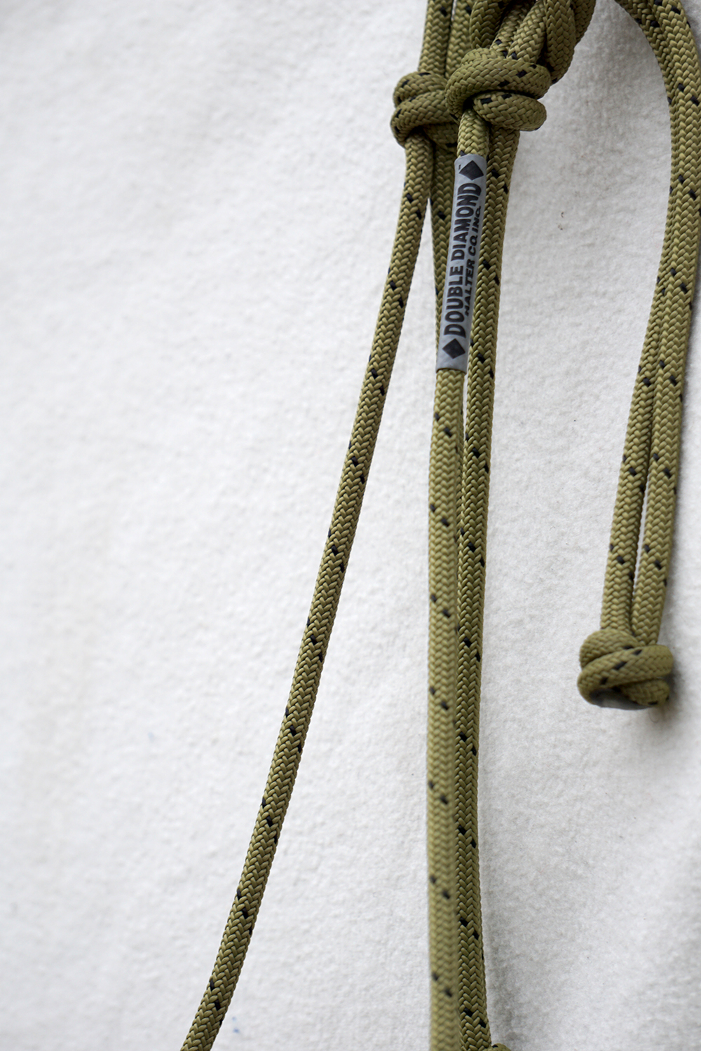 Ropehalter Buck Brannaman #124, sage green - 9