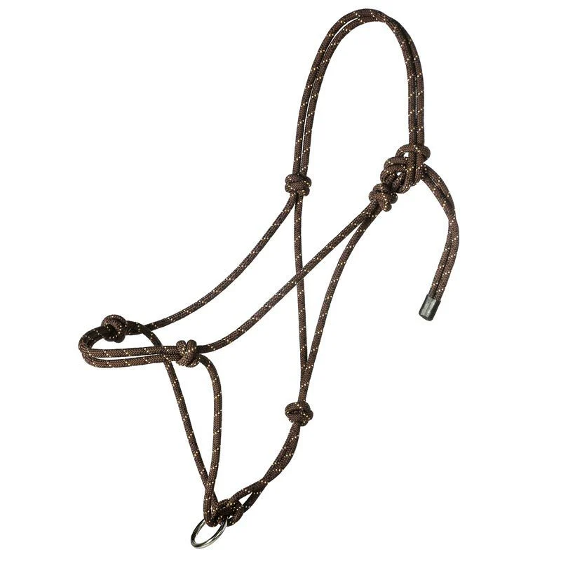 Rope halter Double Diamond #100 (sharp) "Mike Major", Large / Draft
