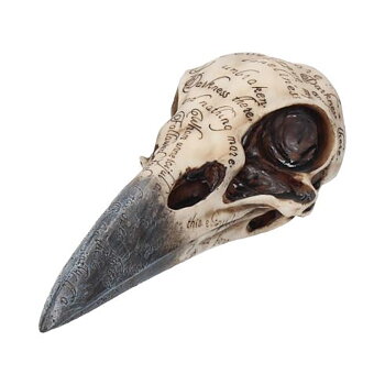  Edgar Allen Poe Ornament Korp Skalle