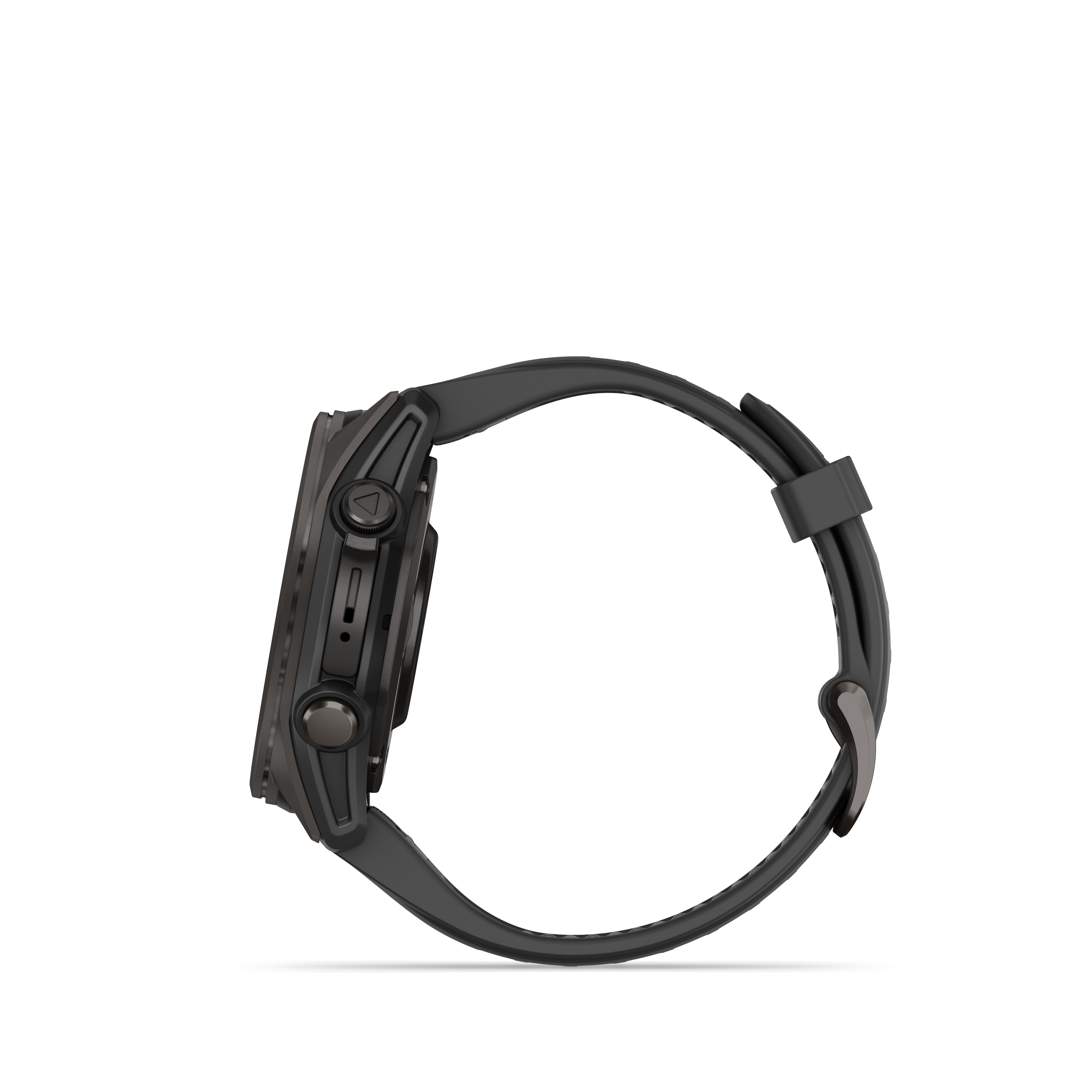 Garmin fēnix® 8-43 mm, AMOLED Sapphire, Gray DLC Titanium with Black/Stone Gray Silicone Strap - 3