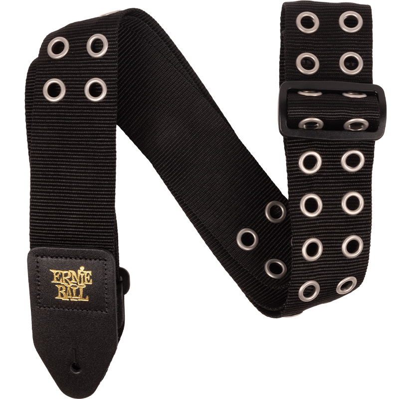 Ernie Ball 5397 Hole Lotta Metal Silver Shoulder Strap