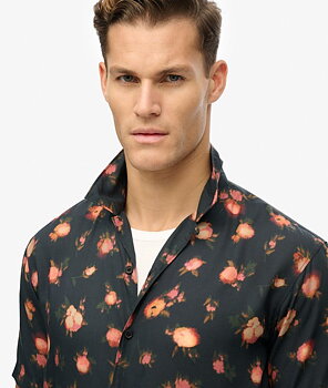 Superdry - Short Sleeve Abstract Floral - Red