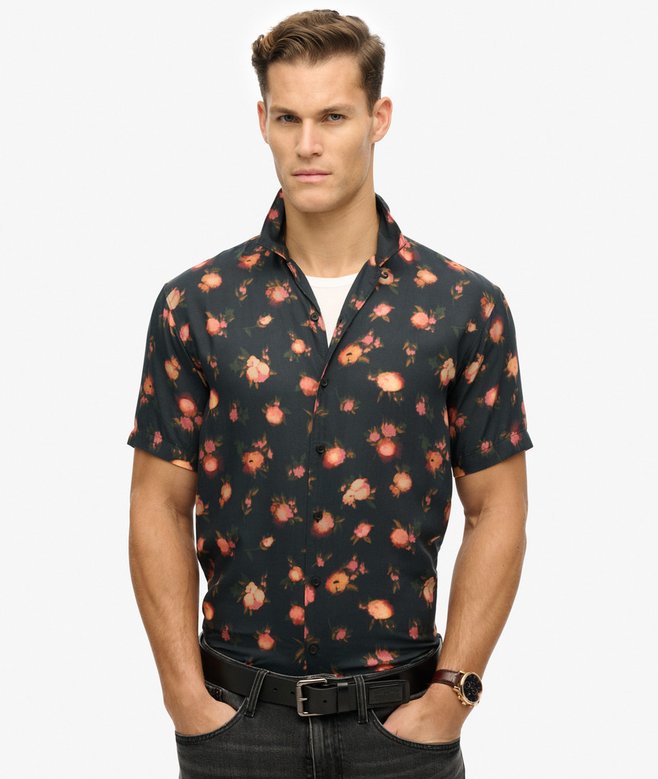 Superdry - Short Sleeve Abstract Floral - Red