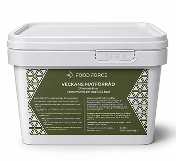 Food Force | One Week Bucket | Frystorkad mat