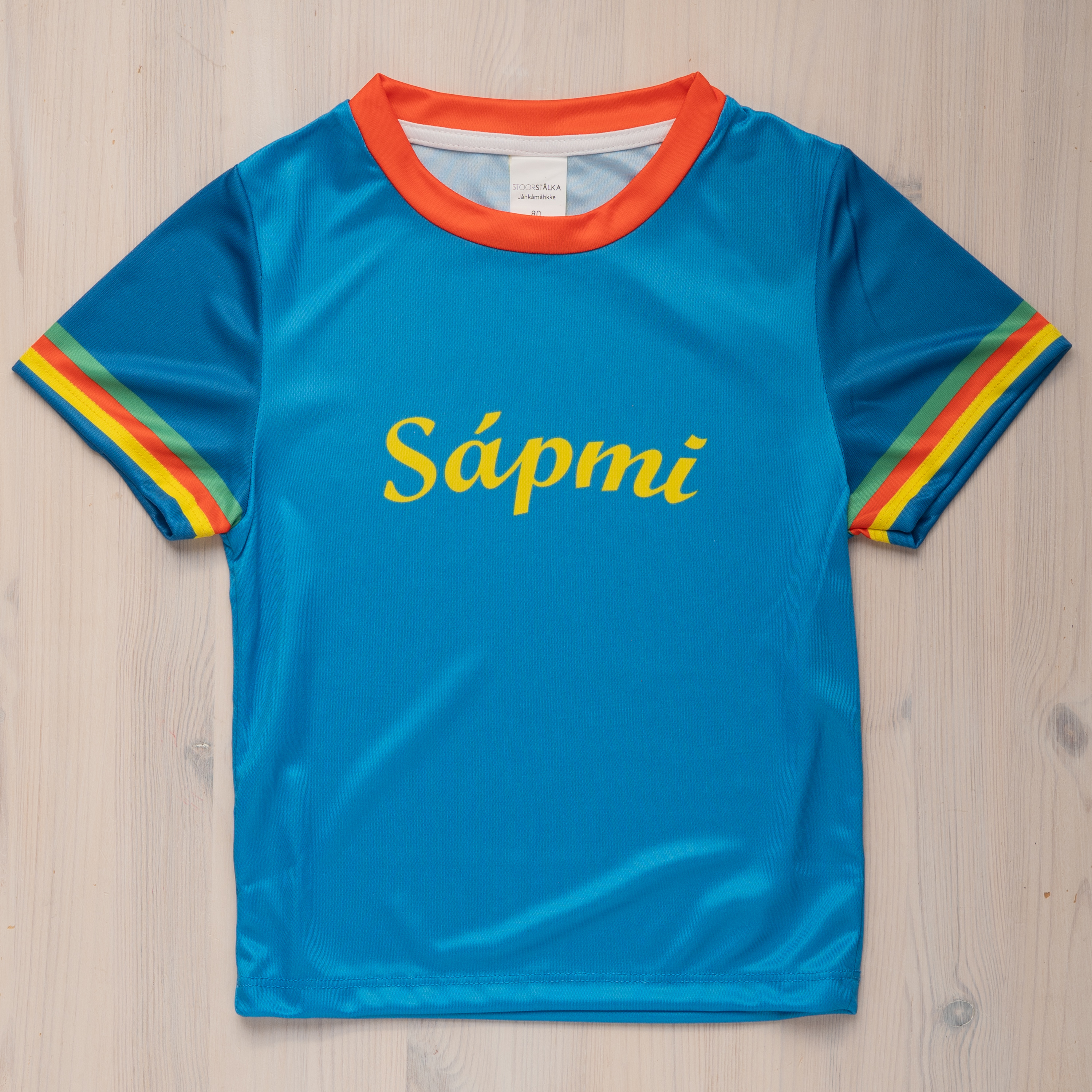 T-shirt Sápmi Sport Blau Kinder