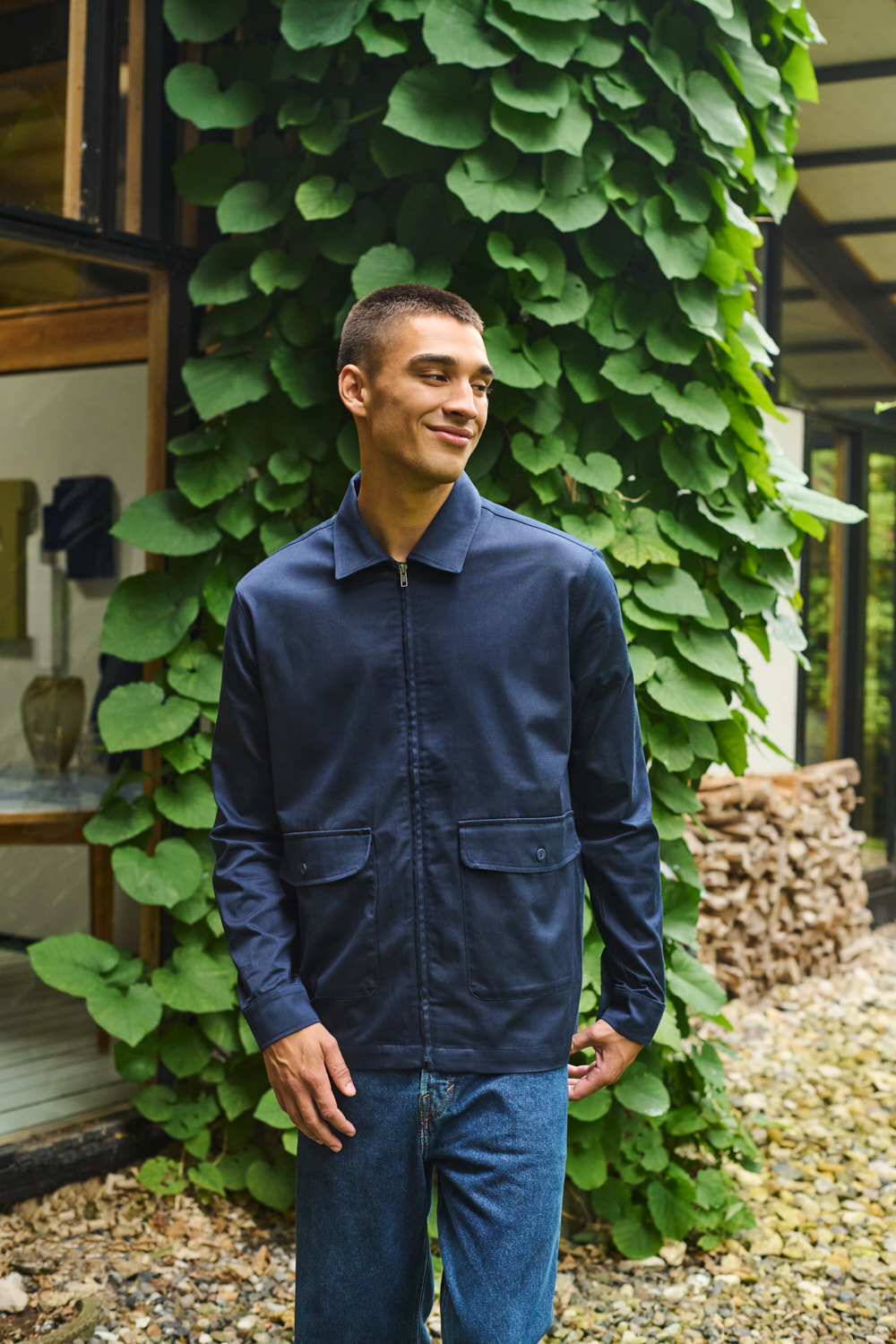 TWILL JACKET, Unisex, Neutral, EKO - 3 olika färger