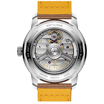 AB3113281A1X1 Breitling Top Time B31 ljusblå med läder