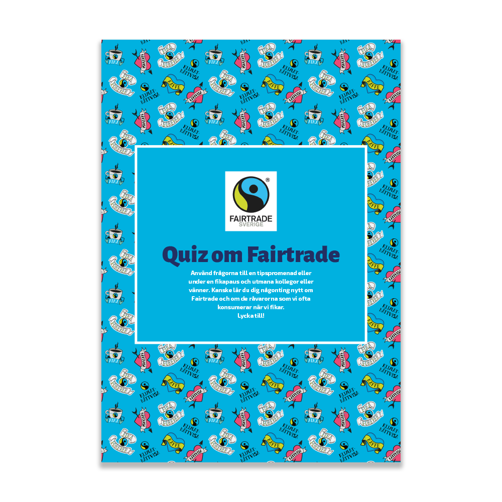 Quiz om Fairtrade för vuxna (vårkampanj 2026)