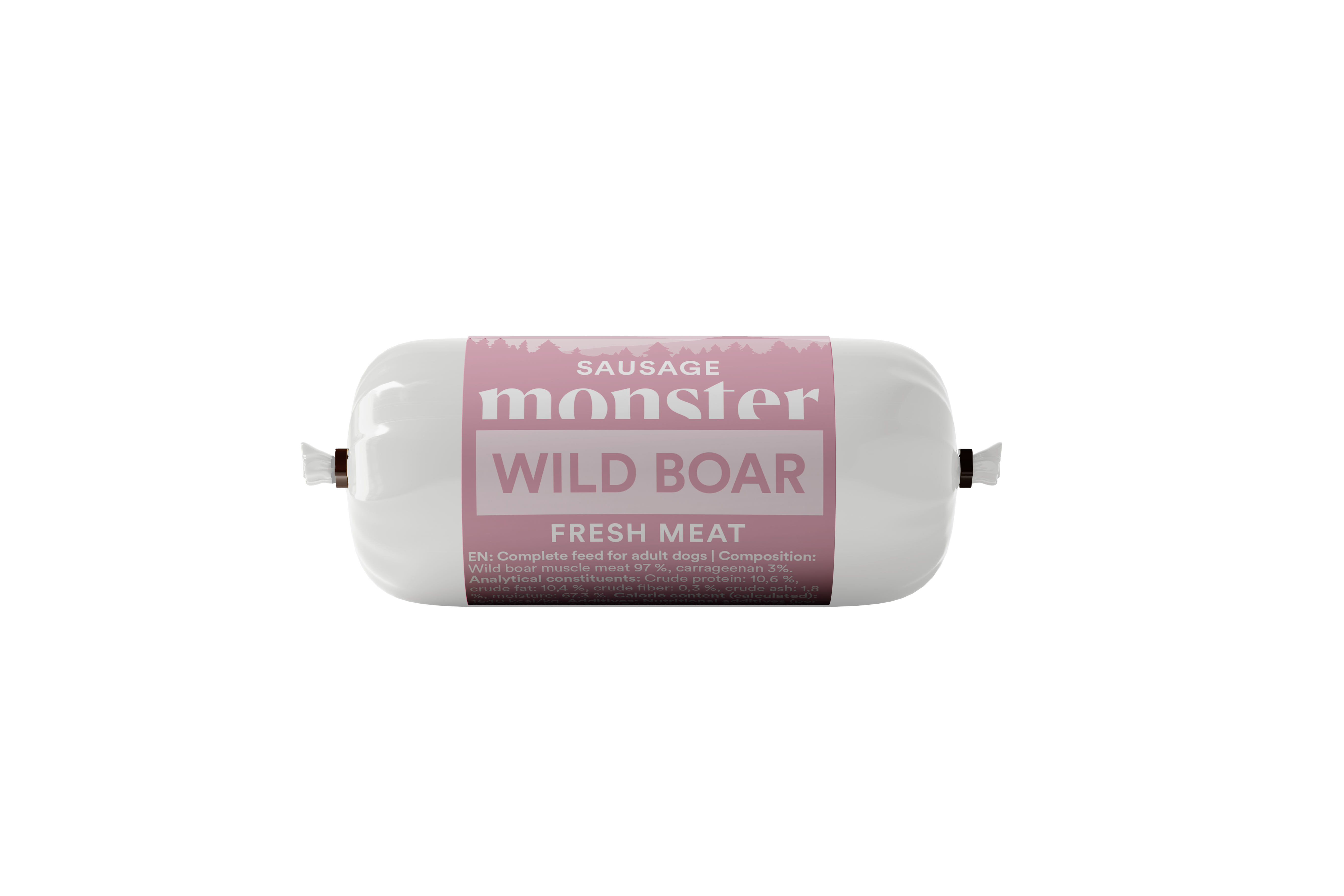Monster Dog Sausage Wild Boar 80g