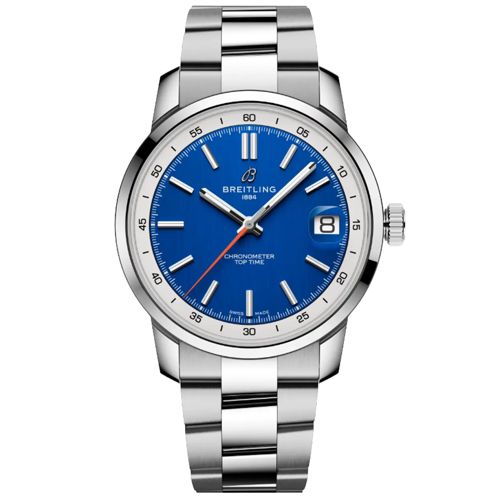 AB3113A71C1A1 Breitling Top Time B31 blå 