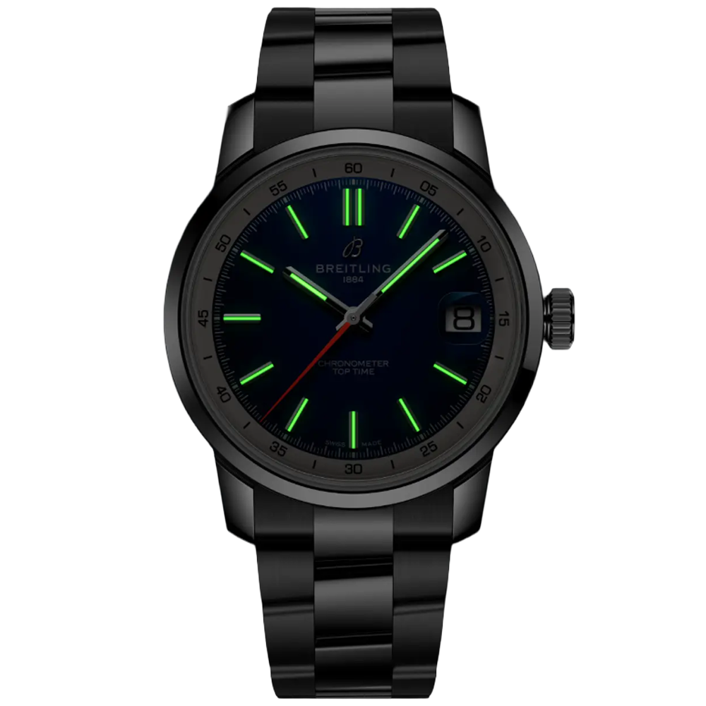 AB3113A71C1A1 Breitling Top Time B31 blå 