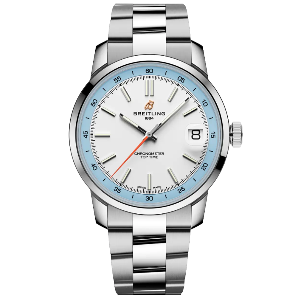 AB3113281A1A1 Breitling Top Time B31 ljusblå 