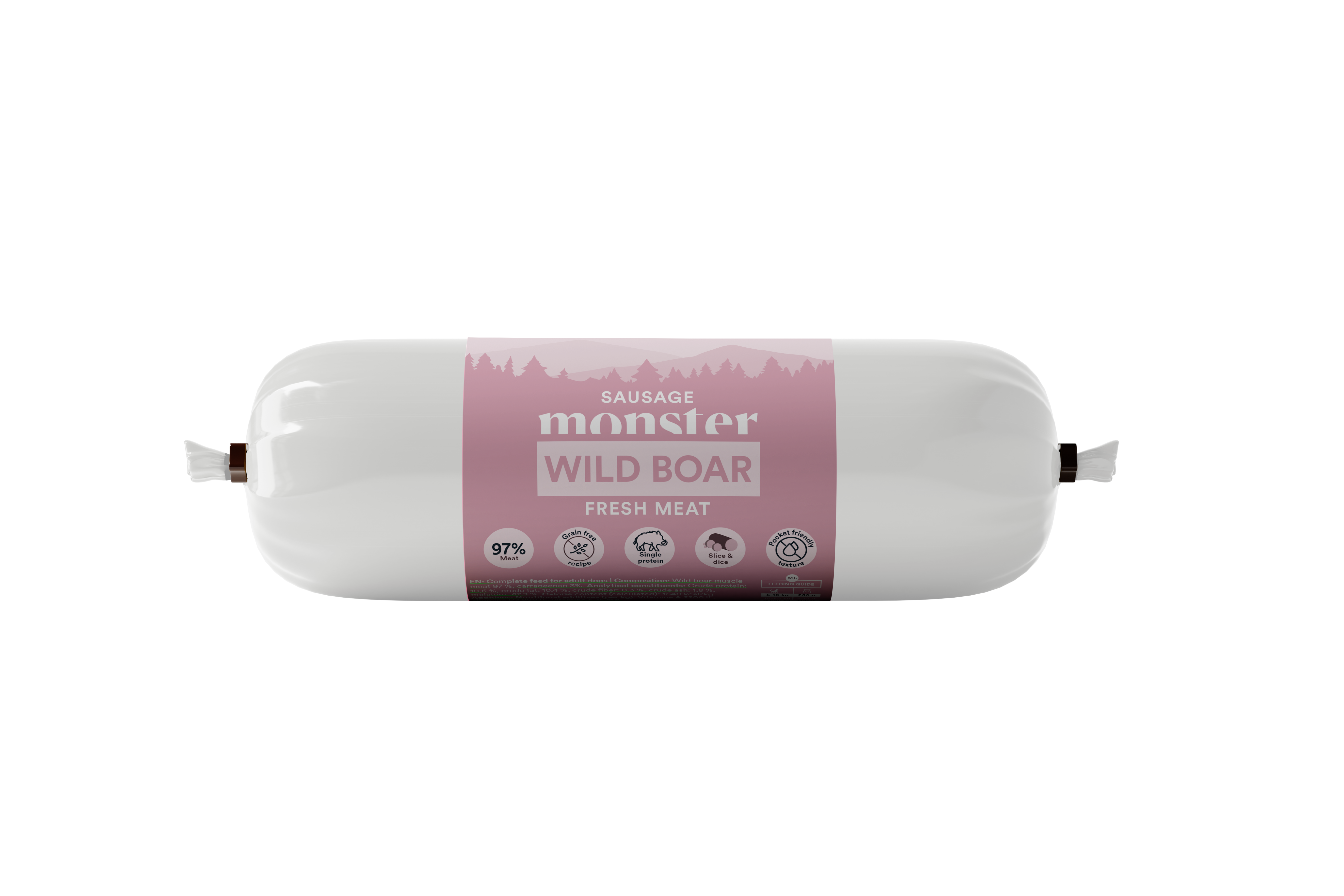 Monster Dog Sausage Wild Boar 400g