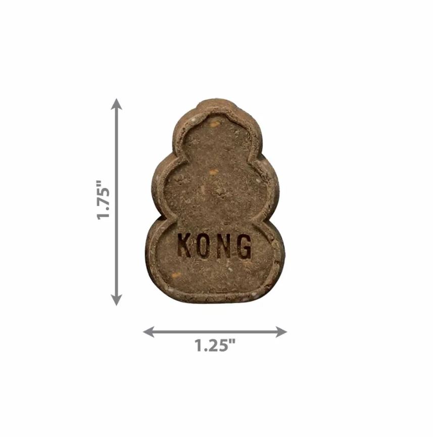 Kong Snacks Peanut Butter Dog Treats – Various Sizes - Flavorful