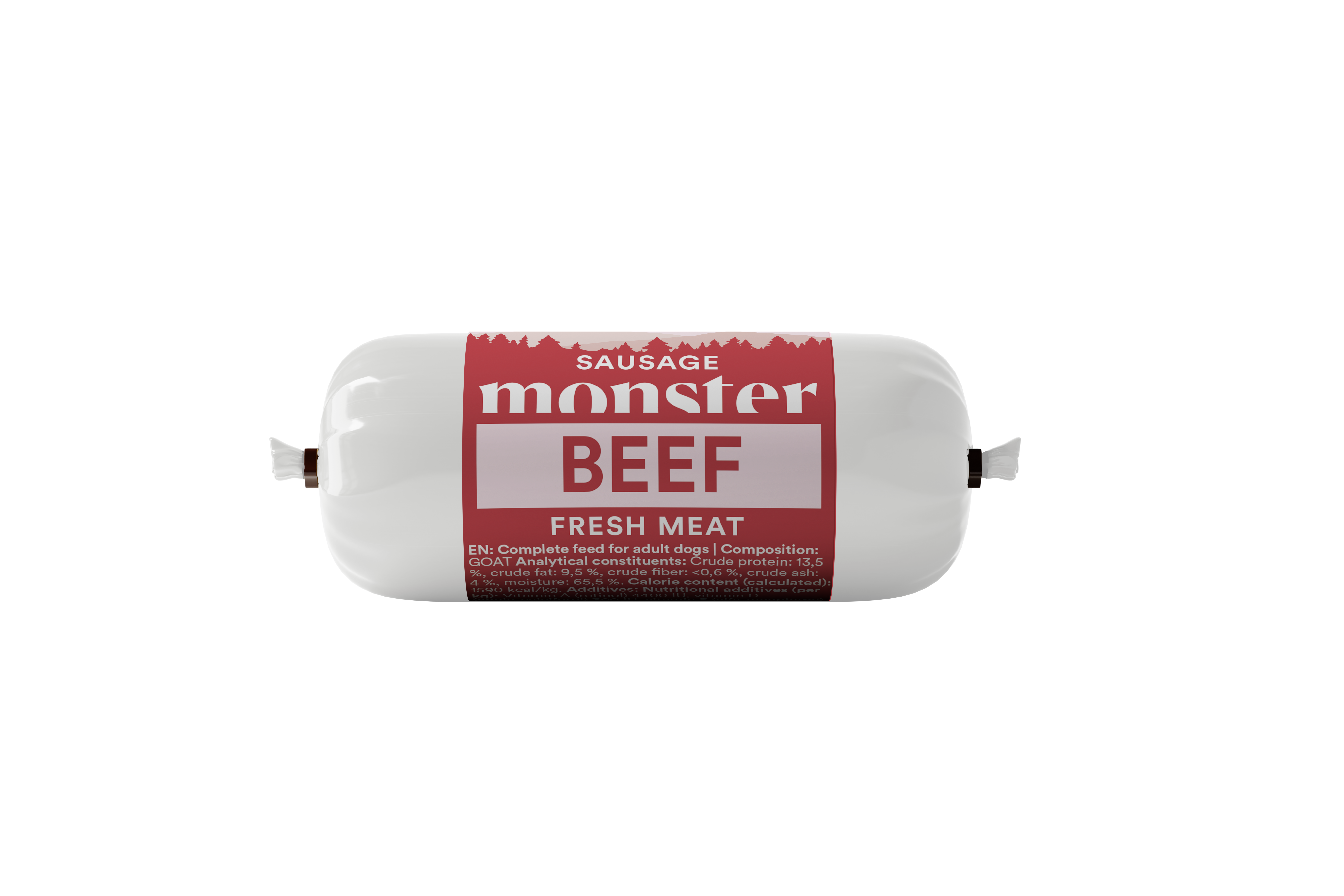 Monster Dog Sausage Beef 80g