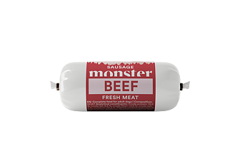 Monster Dog Sausage Beef 80g