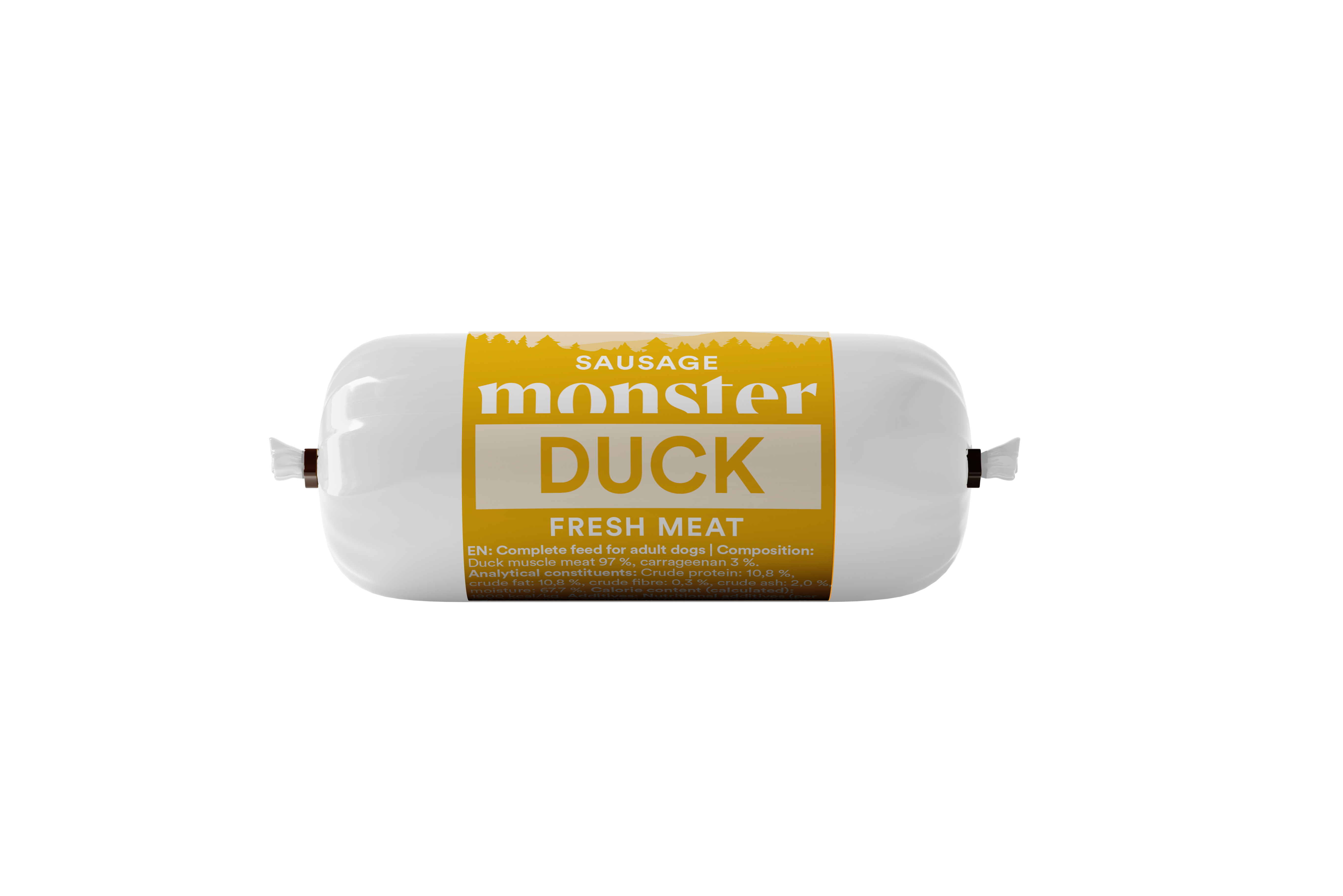 Monster Dog Sausage Duck 80g