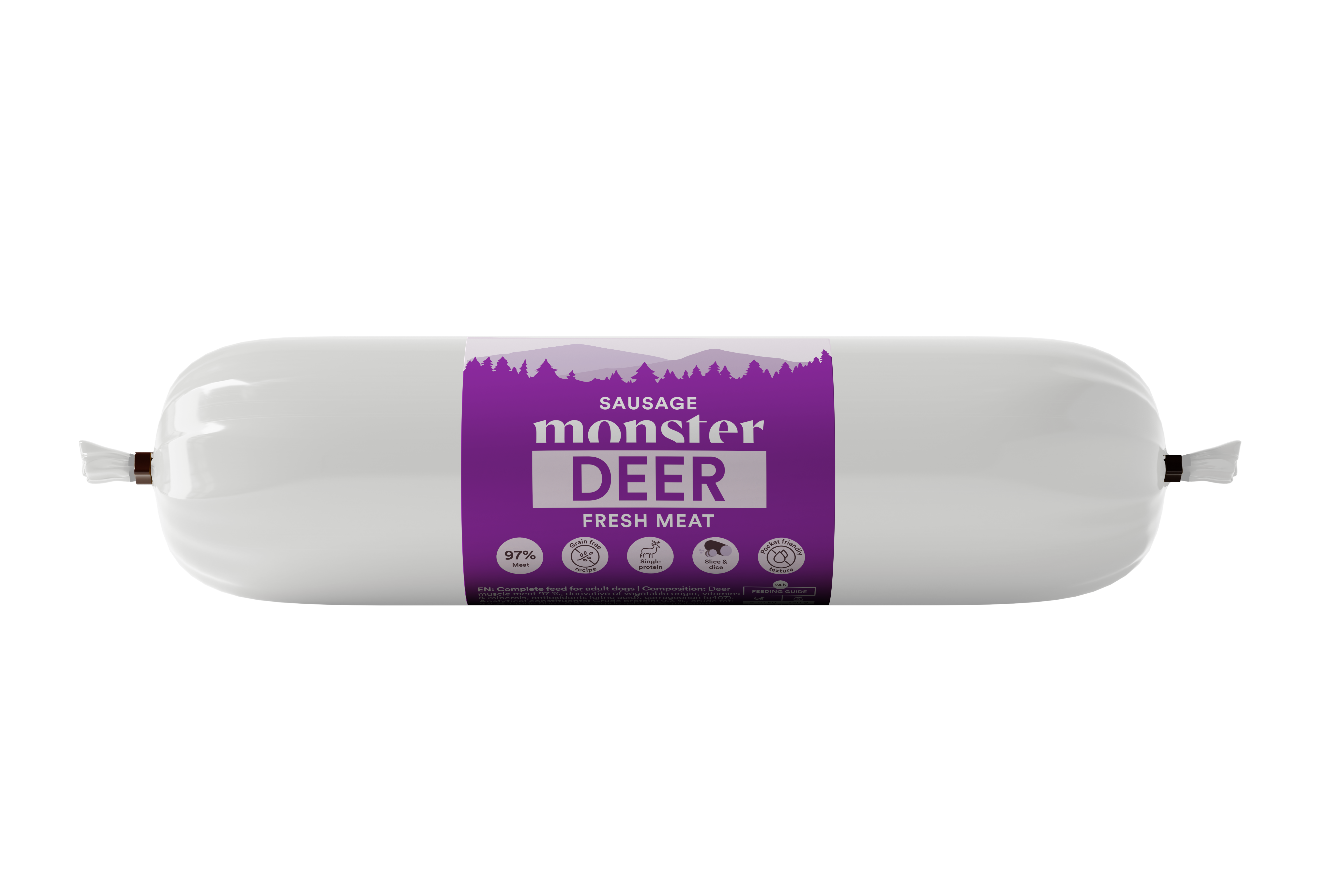 Monster Dog Sausage Deer 200g