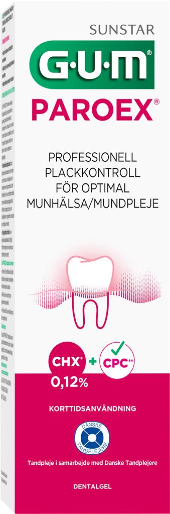 GUM Paroex Dentalgel 0,12%, 75 ml