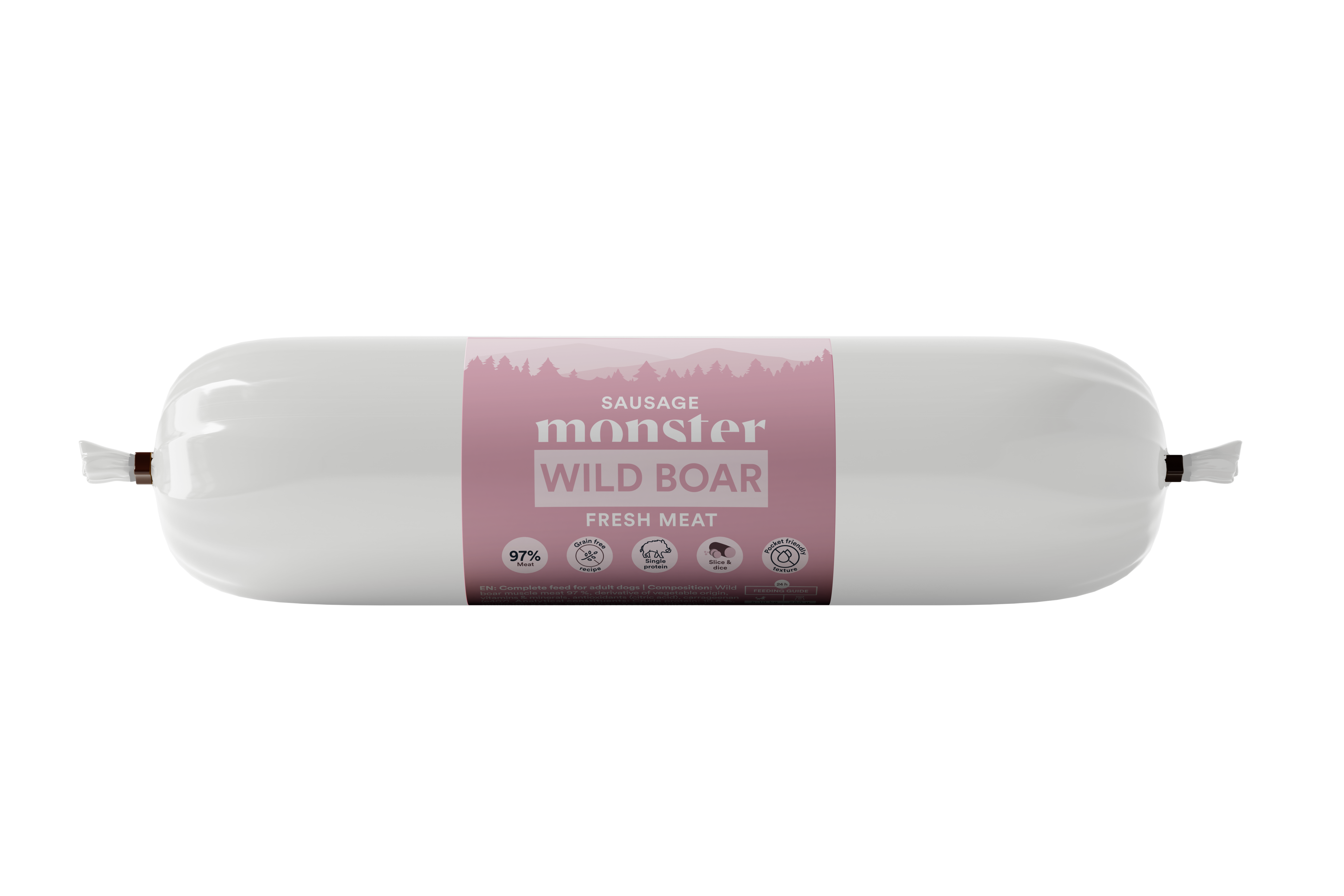 Monster Dog Sausage Wild Boar 200g