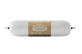 Monster Dog Sausage Turkey 200g