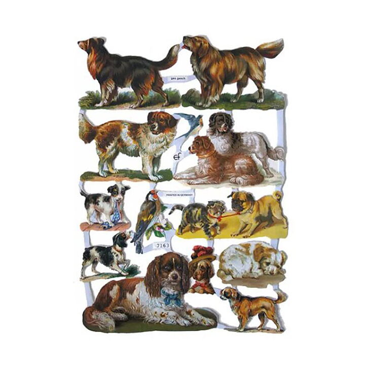 Bogmærker Second Hand - Hunde Vintage EF7163