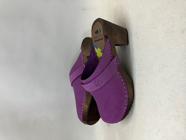  Trätofflor Moheda 32200 Purple Retro