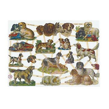 Bookmarks Second Hand - Dogs Vintage EF7289