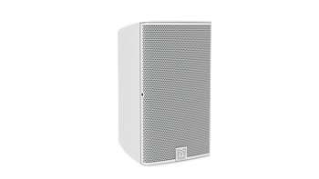 A80T-W - 8" passiv 2-vägs installationshögtalare i vitt med 70V / 100X Xfrmr,