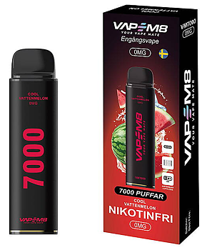 VAPEM8  Cool Watermelon VM7000  puff