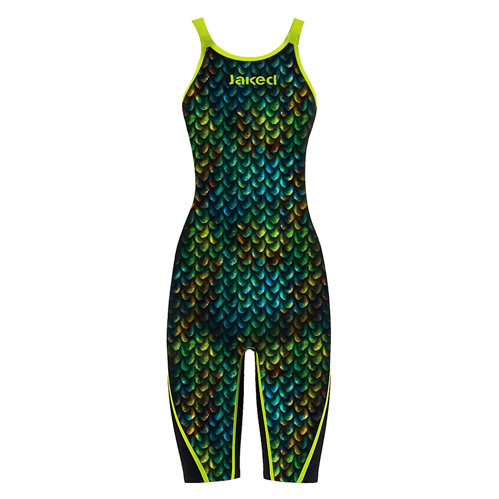 Jaked J-EKO, printed, open back, tävlingsbaddräkt - 3