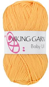Viking Baby Ull 343 Mörkgul