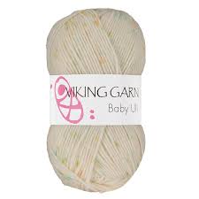 Viking Baby Ull 341 Gul Print - 2