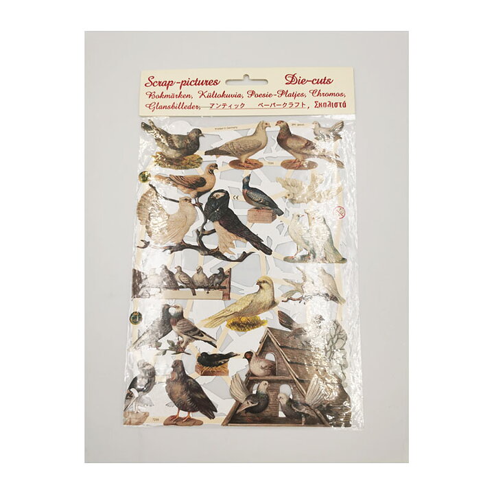 Bookmarks Second Hand - Birds Vintage EF7299, 7323