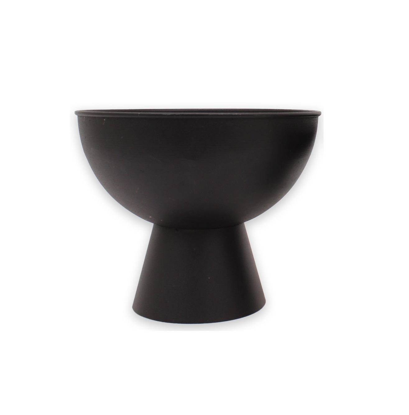 Kruka pokal svart 23 cm - 8