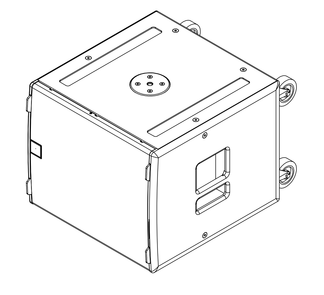 SXP118-W - Aktiv 18" SX Subwoofer Vit