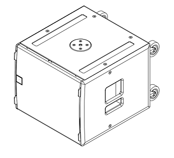 SXP118-W - Aktiv 18" SX Subwoofer Vit