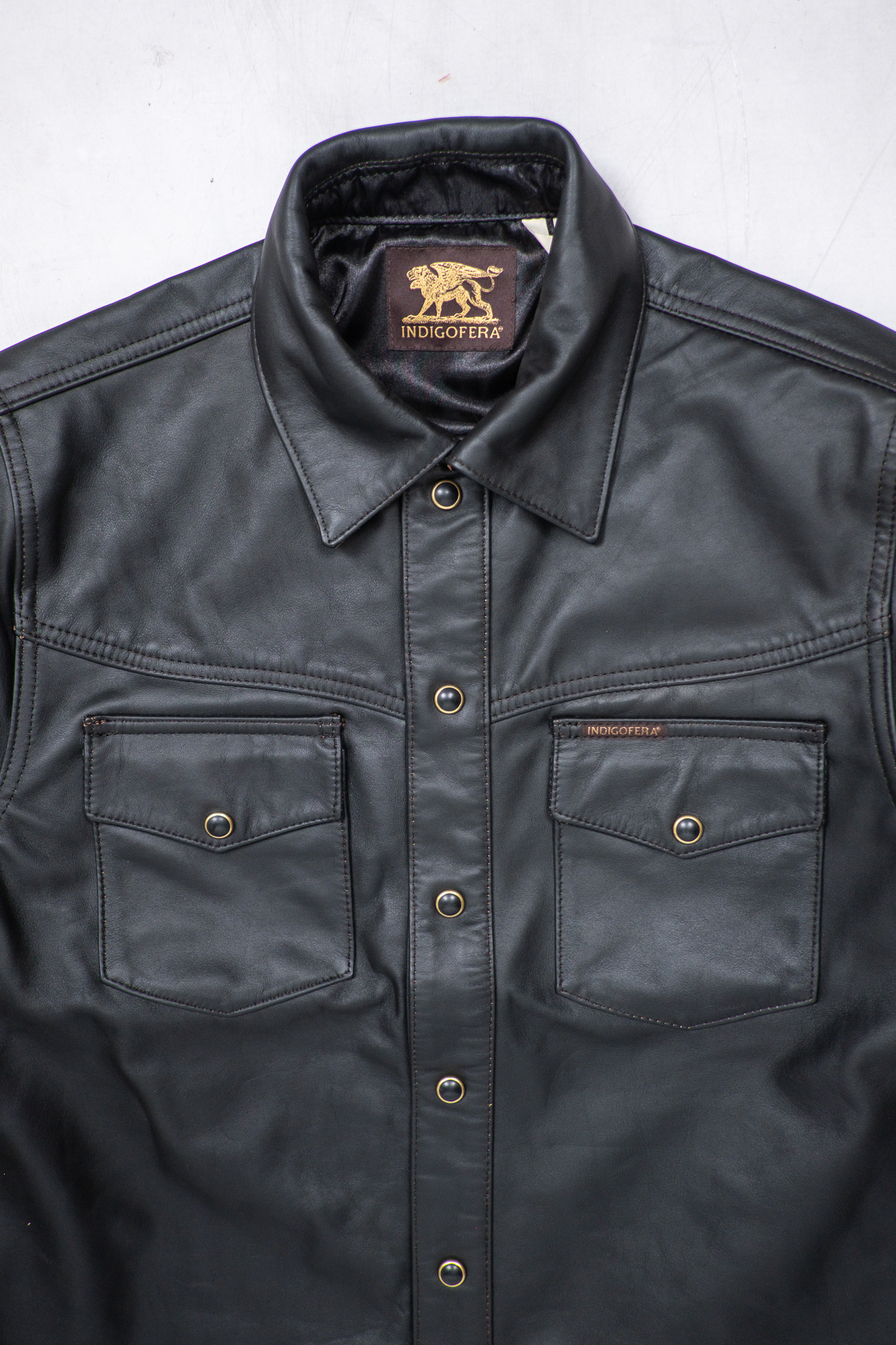 Indigofera - Austin Leather Naval Light Black Teacore - 3