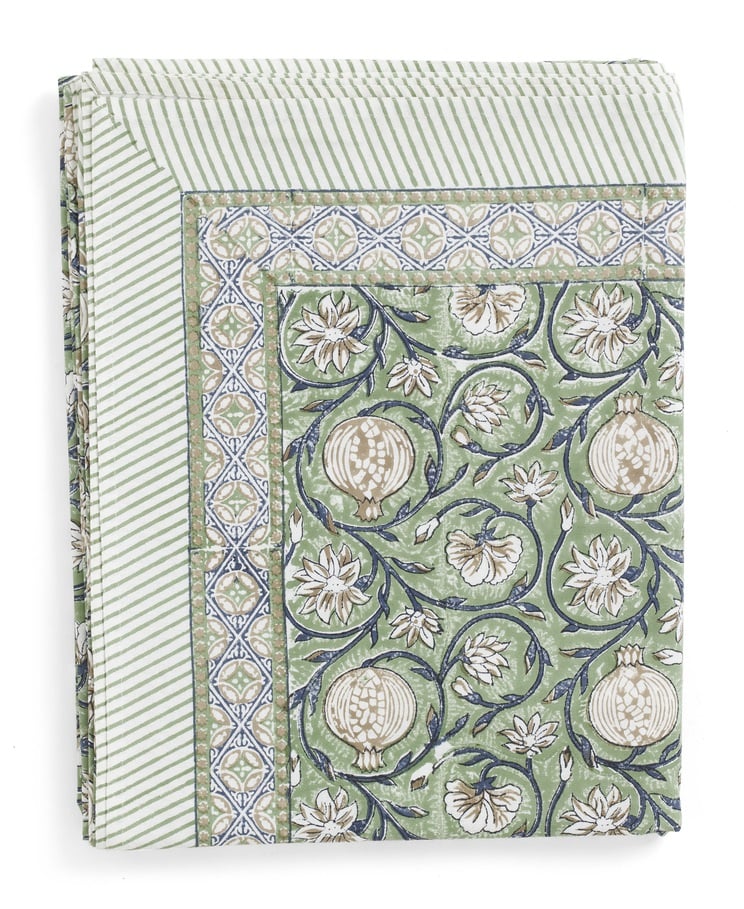 Chamois Bordsduk Tangier Pomegranate Grön