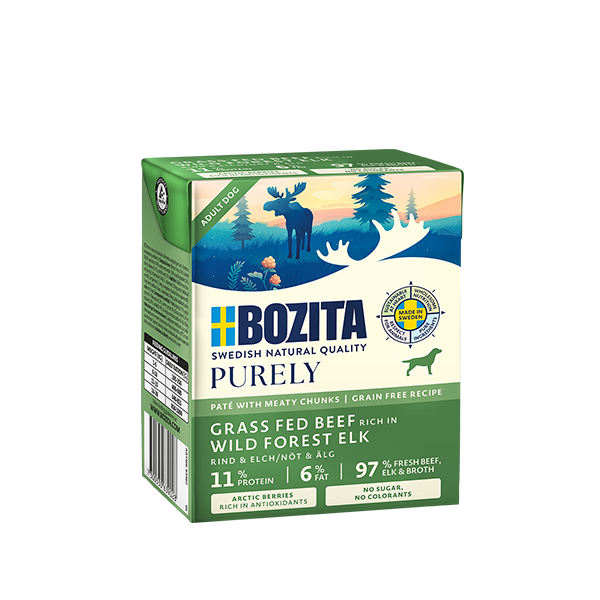 Bozita Purely Tetra paté Beef/Elk 