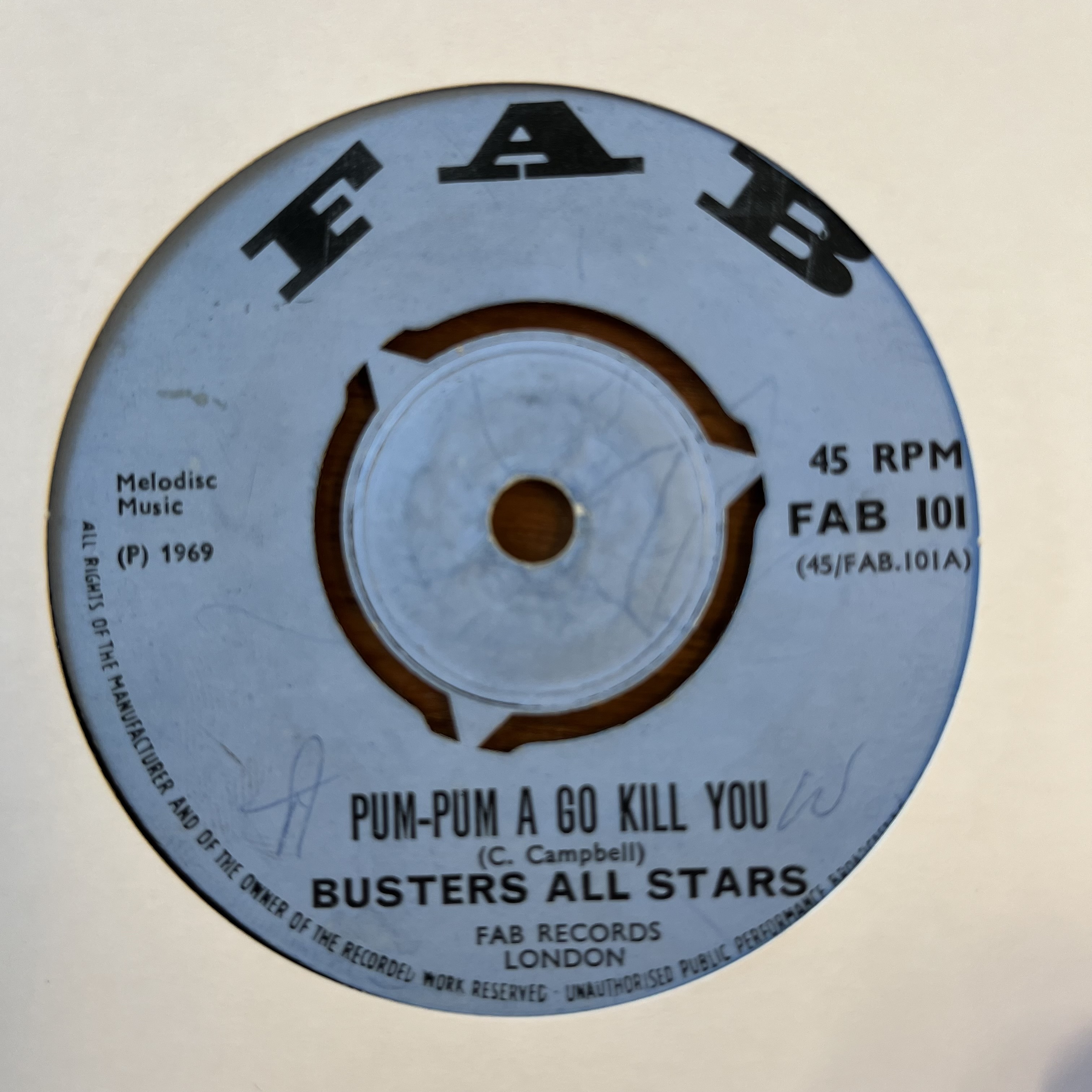 Busters All Stars – Pum-Pum A Go Kill You/Oh Lady Oh