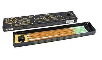 Goloka Manifestations Aura Protection - Rökelse med Svart Obsidian