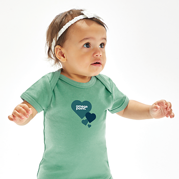 Baby Bodysuit Sage Green