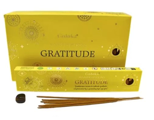 Goloka Manifestations Gratitude - Rökelse med Tigeröga - 3